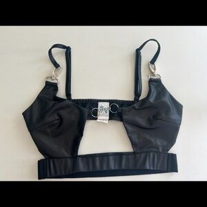 IHeartRaves Black Bra Top